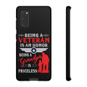 Durable Phone Cases for Honoring Veterans and Grandparents