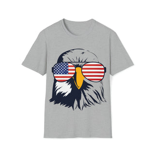 Buy sport-grey Men&#39;s Bald Eagle Softstyle T-Shirt