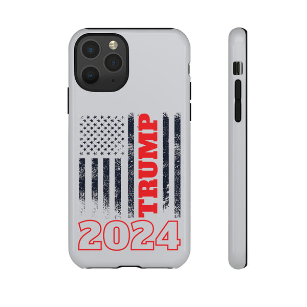 Trump 2024 Rugged Phone Cover : Bold Backing for the Movement