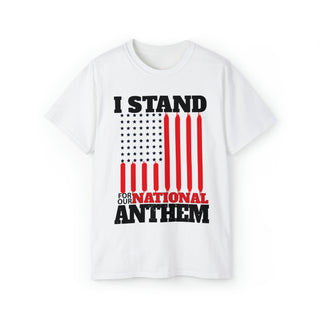 Buy white I Stand For The National Anthem Softstyle T-shirt