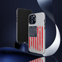 Patriotic American Flag Pinted Phone Cover