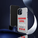 Freedom Level America Est 1776 - Patriotic Phone Tough Cases