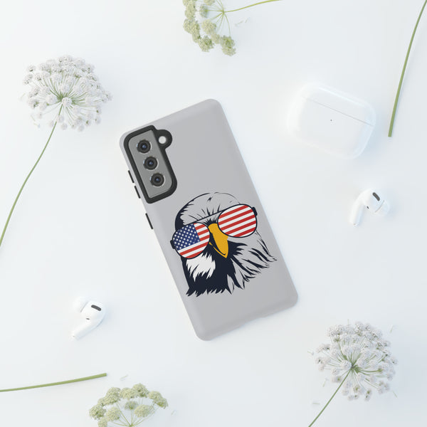 Bald Eagle With Stylish Patriotic Phone Case