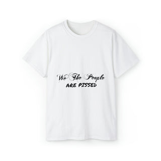 Buy white Unisex We The People Are Pissed Ultra Cotton Tee - Stylish And Comfort