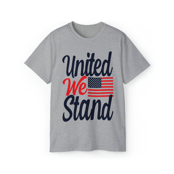 Unisex United We Stand Ultra Cotton Tee - Clothing promoting unity and solidarity