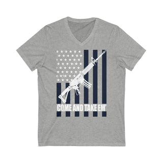 Buy athletic-heather Come And Take &#39;Em&quot; Unisex Softstyle T-Shirt - Defend Your Rights in Comfort