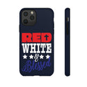 Red White Blessed Phone Cover| Protect Your Device