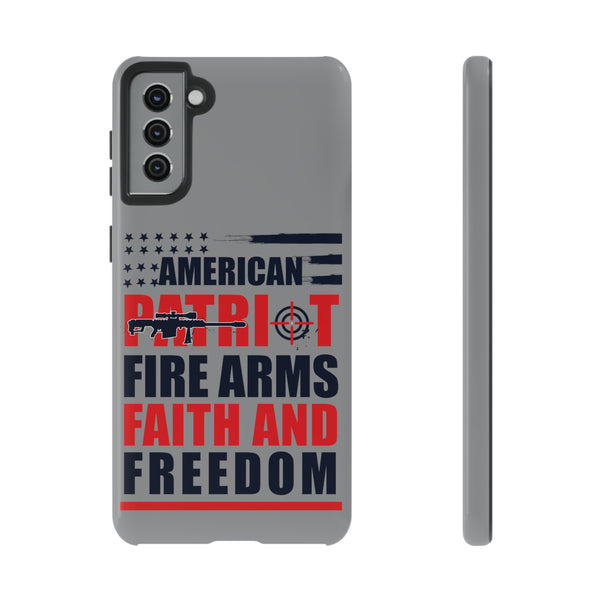 American Patriot Fire Arms Faith And Freedom Stylish Phone Tough Case