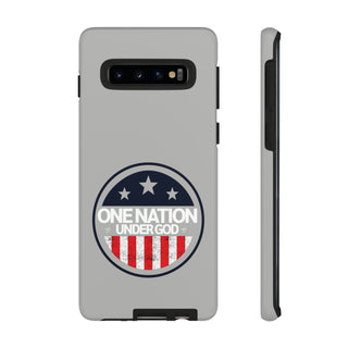One Nation Under God - Patriotic Phone Tough Case with Faithful Design