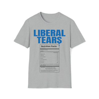 Buy sport-grey A Classic Liberal Tears Unisex Softstyle T-Shirt