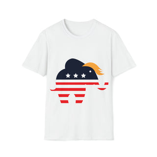 Buy white Unisex Republican Softstyle T-Shirt - Wear Your Political Identity With Comfort and Style