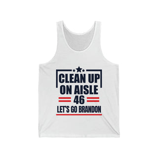 Clean Up On Aisle 46 - Unisex Jersey Tank Top