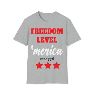 Buy sport-grey Spirit of Freedom Unisex Softstyle T-Shirt