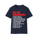 Unisex Top Ten Commandments Softstyle T-Shirt