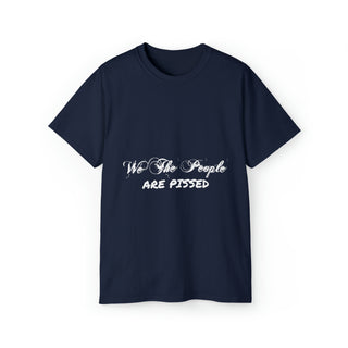 Buy navy Unisex We The People Are Pissed Ultra Cotton Tee - Stylish And Comfort