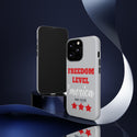 Freedom Level America Est 1776 - Patriotic Phone Tough Cases