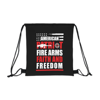 Carry Patriotism - Stylish Drawstring Bag - Your Symbol of National Pride