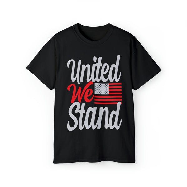 Unisex United We Stand Ultra Cotton Tee - Clothing promoting unity and solidarity