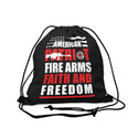 Carry Patriotism - Stylish Drawstring Bag - Your Symbol of National Pride