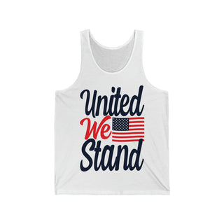 Buy white United We Stand Pride - Unisex Jersey Tank