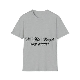 Buy sport-grey Rebel in Style &#39;We The People Are Pissed&#39; Unisex T-shirt