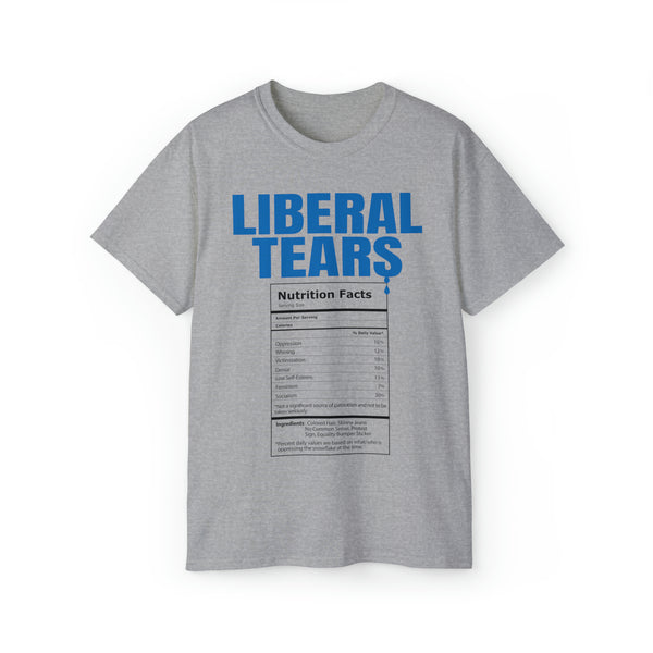 Liberal Tears Unisex Ultra Cotton Tee - Patriotic Political Appare