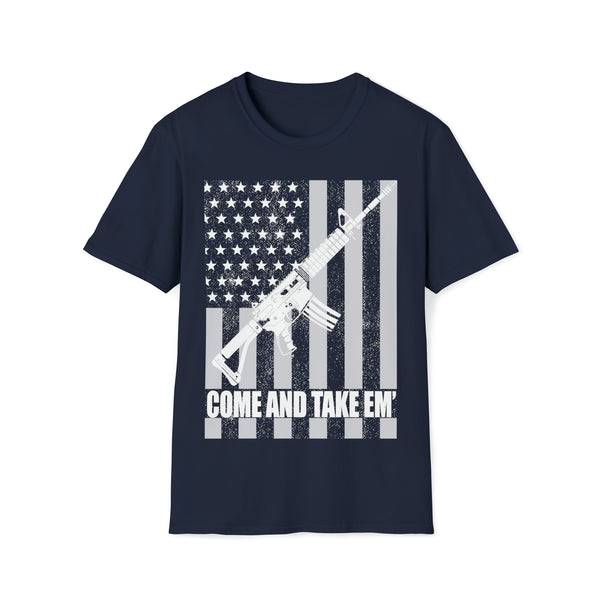 Come and Take 'Em - Unisex Softstyle Tee - Defending Your Rights with Pride