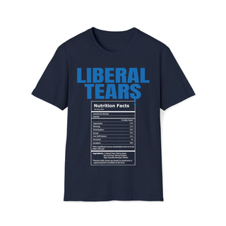Buy navy A Classic Liberal Tears Unisex Softstyle T-Shirt
