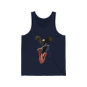 Patriotic Eagle with American Flag Unisex Tank Top