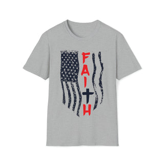 Buy sport-grey Faith Inspired Unisex Softstyle T-Shirt