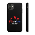 Freedom John 8:36 Phone Cases - Carry Your Faith With Style