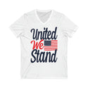 United We Stand Unisex Jersey Short Sleeve V-Neck Tee