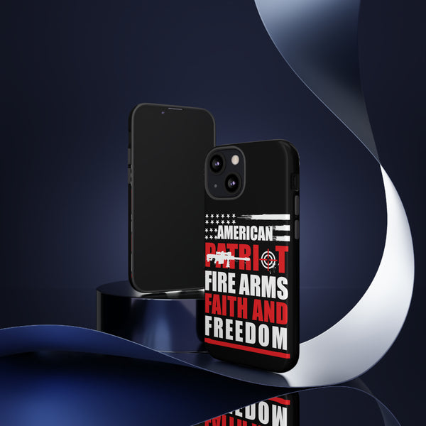 Embrace Patriotism with Our Faith And Freedom Phone Cases