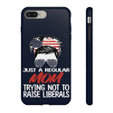 Just A Regular Mom Tough Phone Case - Stylish Device Protection