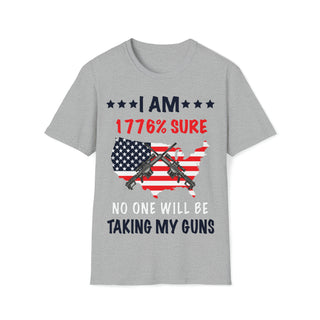 Buy sport-grey I Am 1776% Sure No One Will Be Taking My Guns Unisex Softstyle T-Shirt