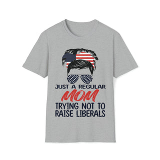 Buy sport-grey Mom Raise Liberals Classic Unisex Softstyle T-Shirt