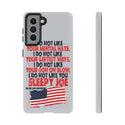 Sleepy Joe Phone Case - Make a Bold Statement with Your Device