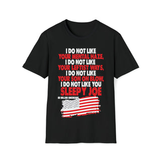 Buy black Unisex Sleepy Joe Softstyle T-Shirt - Make a Bold Statement with Comfort