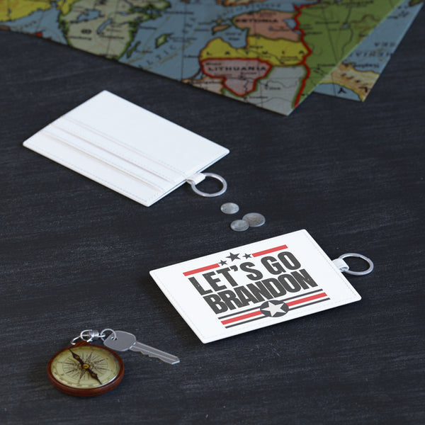 Let's Go Brandon Card Holder Wallet - Carry Your Beliefs with Every Card