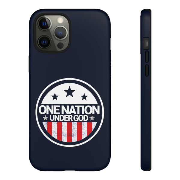 One Nation Under God Phone Cover - Protect Your Phone with Patriotic Pride