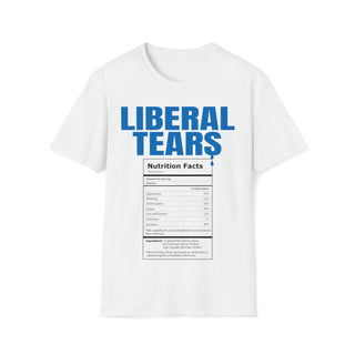 Buy white A Classic Liberal Tears Unisex Softstyle T-Shirt