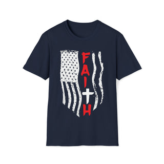 Buy navy Faith Inspired Unisex Softstyle T-Shirt