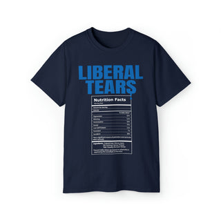 Buy navy Liberal Tears Unisex Ultra Cotton Tee - Patriotic Political Appare