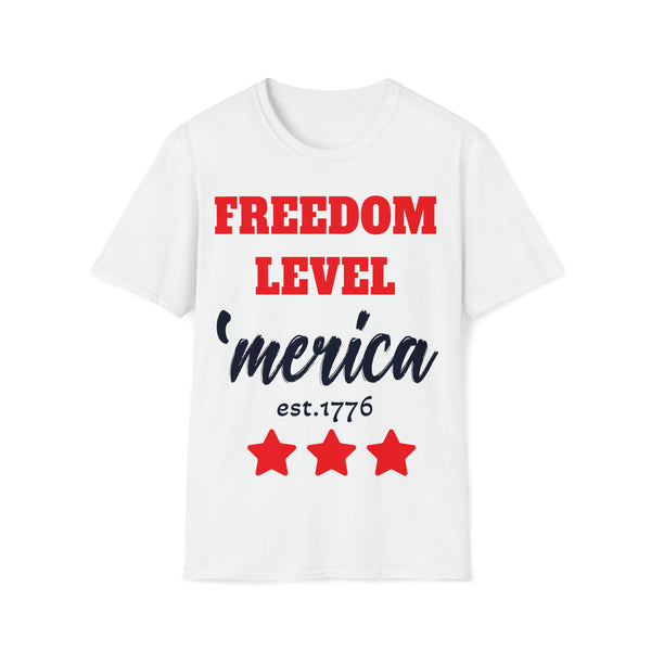 Comfort and Patriotism Combined in Our Unisex Softstyle T-Shirt