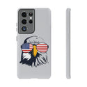 Bald Eagle With Stylish Patriotic Print Phone Cover