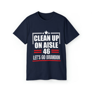 Buy navy Clean Up On Aisle 46 - Unisex Ultra Cotton Tee