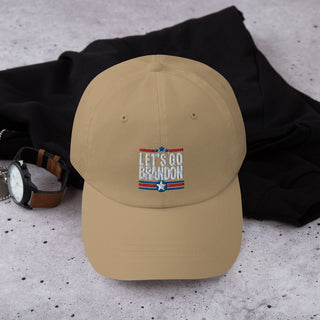 Buy khaki Classic Baseball Hat - Let&#39;s Go Brandon Edition