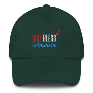 Buy spruce Classic Cap - God Bless America Embroidered Hat