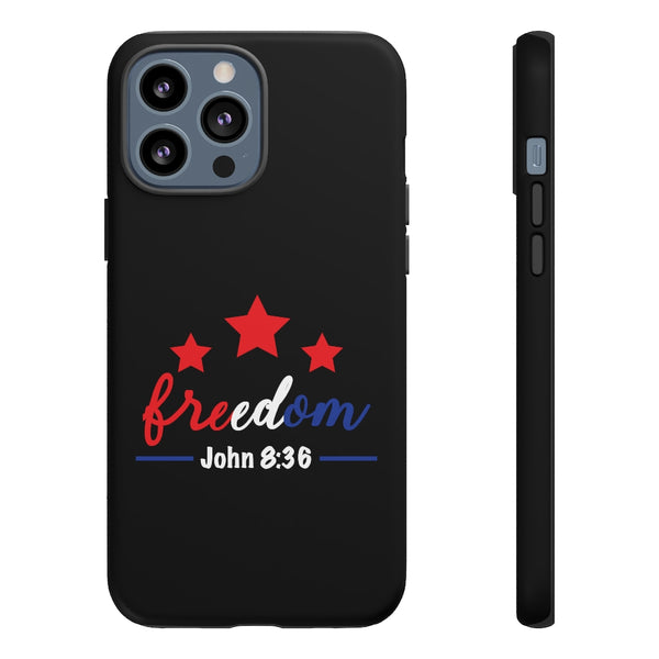 Freedom John 8:36 Phone Cases