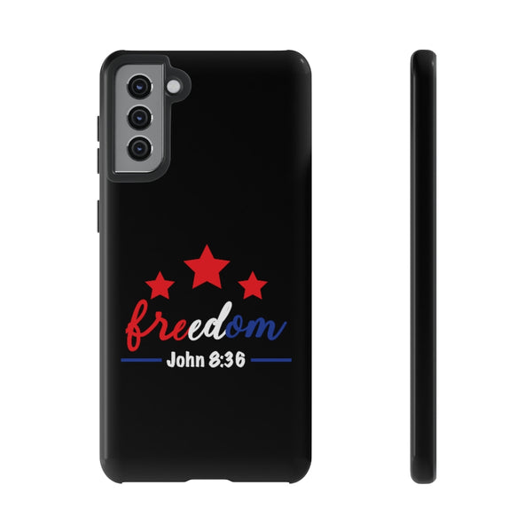 Freedom John 8:36 Phone Cases